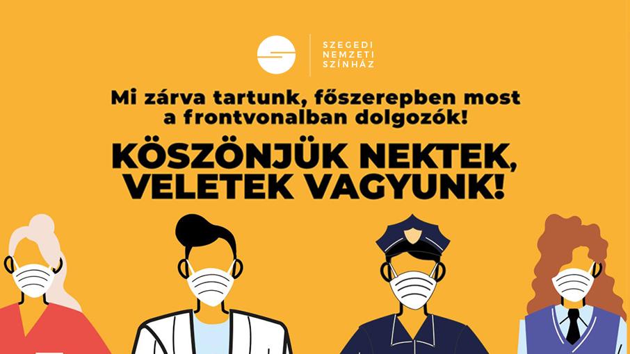 Köszönjük Nektek, Veletek vagyunk! hír képe Köszönjük Nektek, Veletek vagyunk! hír képe